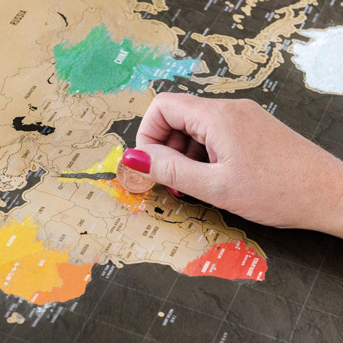Premium & Large Scratch-Off Travel Map