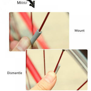 DIY Bicycle Reflective Tubes
