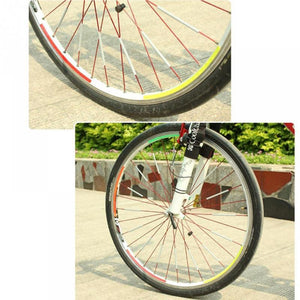 DIY Bicycle Reflective Tubes