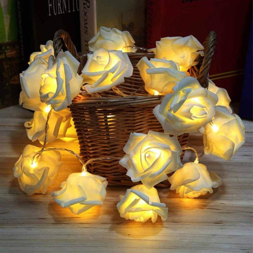 LED Rose Fairy Lights