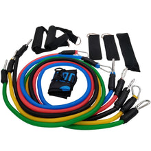 Load image into Gallery viewer, 11pc Resistance Bands Set