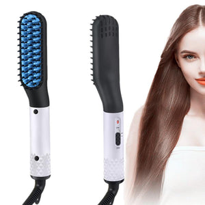 Beard Straightening Comb Electric Iron