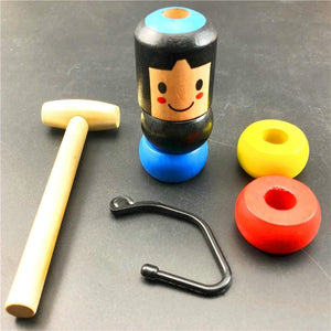 Little Wooden Man Who Can't Beat Magic Toy