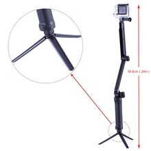 Load image into Gallery viewer, 3 Way Monopod Selfie Stick