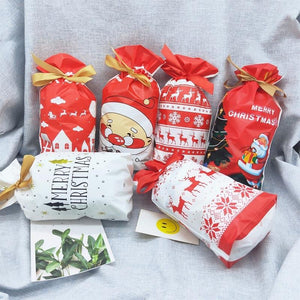 Drawstring Christmas Gift Bags