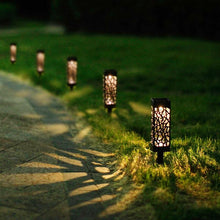 Load image into Gallery viewer, Solar Powered Vintage Garden Lamp