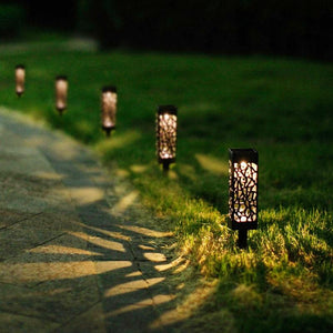 Solar Powered Vintage Garden Lamp