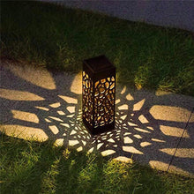 Load image into Gallery viewer, Solar Powered Vintage Garden Lamp