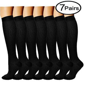 Compression Socks (7/8 Pairs) for Women & Men