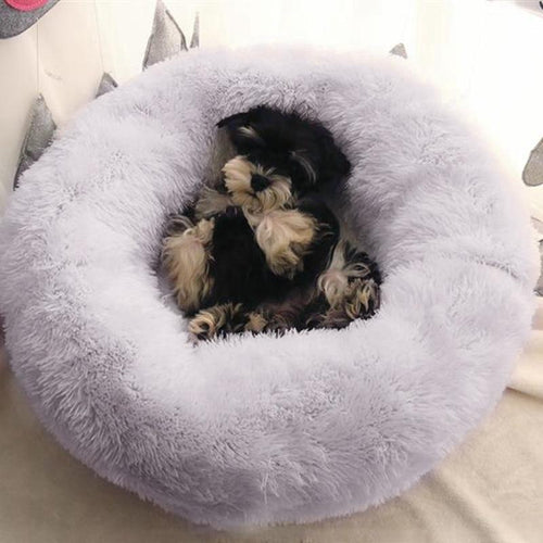 Cozy Donut Cuddler - Luxury Dog and Cat Bed