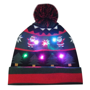 Christmas LED Beanies