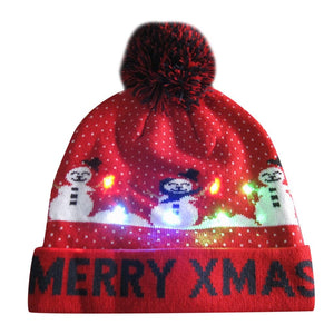 Christmas LED Beanies
