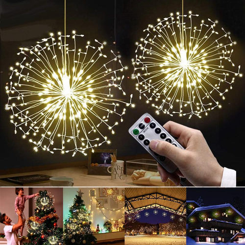 LED Copper Wire Firework Lights