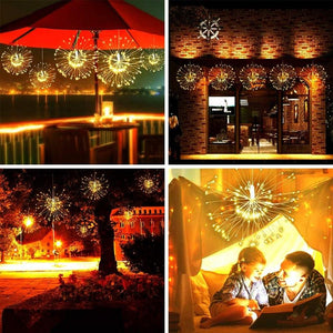 LED Copper Wire Firework Lights