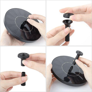 Solar-Powered Easy Bird Fountain Kit