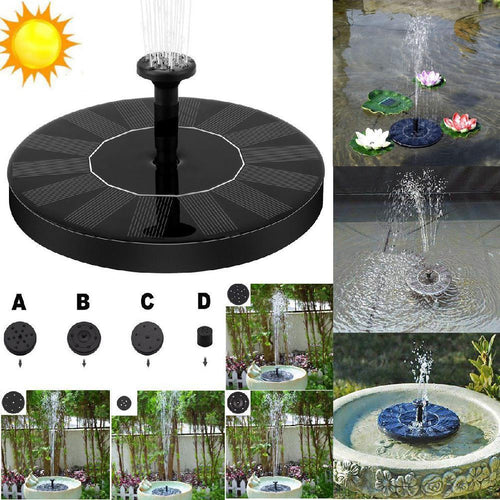 Solar-Powered Easy Bird Fountain Kit