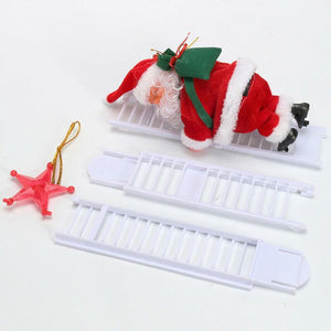 Climbing Santa Claus