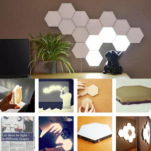 Hexagonal Touch Lamp