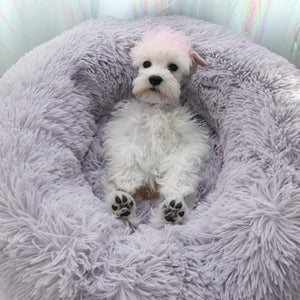Cozy Donut Cuddler - Luxury Dog and Cat Bed