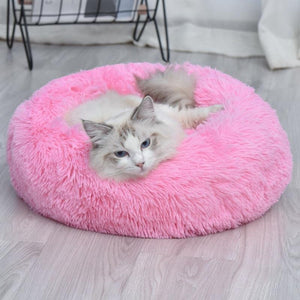 Cozy Donut Cuddler - Luxury Dog and Cat Bed