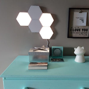 Hexagonal Touch Lamp