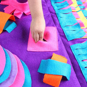 Dog Sniffing Puzzle Feeding Mat