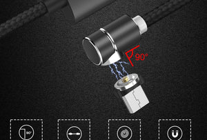 360 Rotating Magnetic Charging Cable