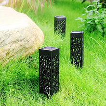 Load image into Gallery viewer, Solar Powered Vintage Garden Lamp