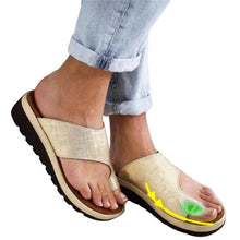 Load image into Gallery viewer, Orthopedic Toe Corrector Bunion Foot Sandals