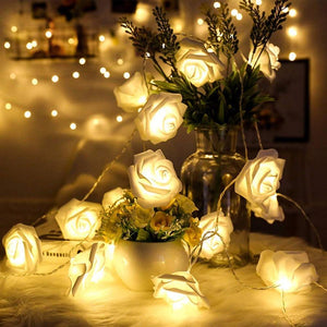 LED Rose Fairy Lights