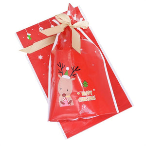 Drawstring Christmas Gift Bags