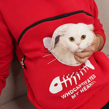 Load image into Gallery viewer, Sweatshirt Animal Pouch Hood Tops