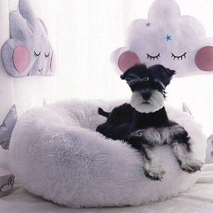 Cozy Donut Cuddler - Luxury Dog and Cat Bed