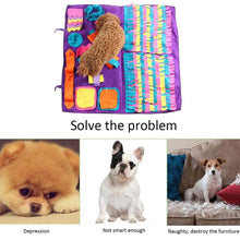 Load image into Gallery viewer, Dog Sniffing Puzzle Feeding Mat