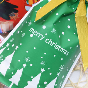 Drawstring Christmas Gift Bags