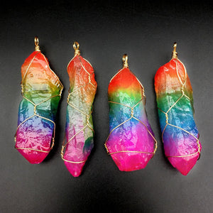 7Chakra Ainbow Natural Stone Copper