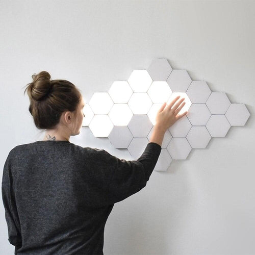 Hexagonal Touch Lamp