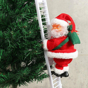 Climbing Santa Claus