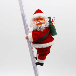 Climbing Santa Claus