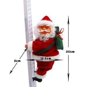 Climbing Santa Claus