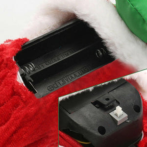 Climbing Santa Claus