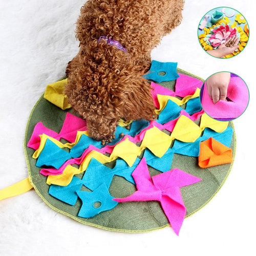 Dog Sniffing Puzzle Feeding Mat