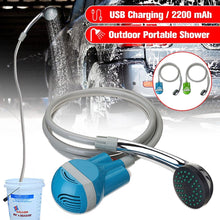 Load image into Gallery viewer, USB Rechargeable Portable Shower
