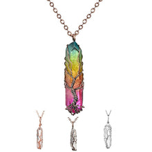 Load image into Gallery viewer, 7Chakra Ainbow Natural Stone Copper