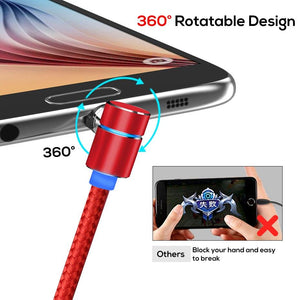 360 Rotating Magnetic Charging Cable