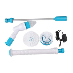 Electric Power Cleaning Scrubber With Extension Handle