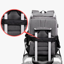 Load image into Gallery viewer, USB Diaper Backpack