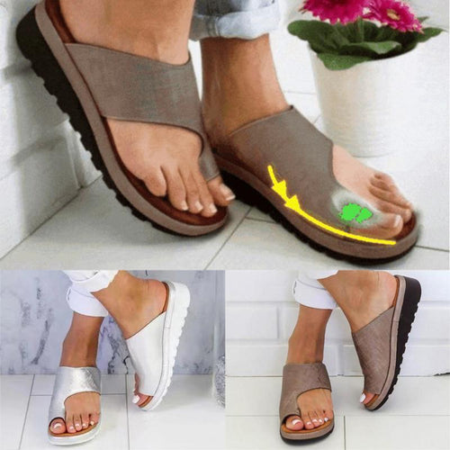 Orthopedic Toe Corrector Bunion Foot Sandals