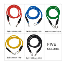 Load image into Gallery viewer, 11pc Resistance Bands Set