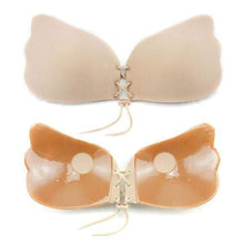 Load image into Gallery viewer, Backless, Strapless, Push-up, Stick-on | Wing Style Bra